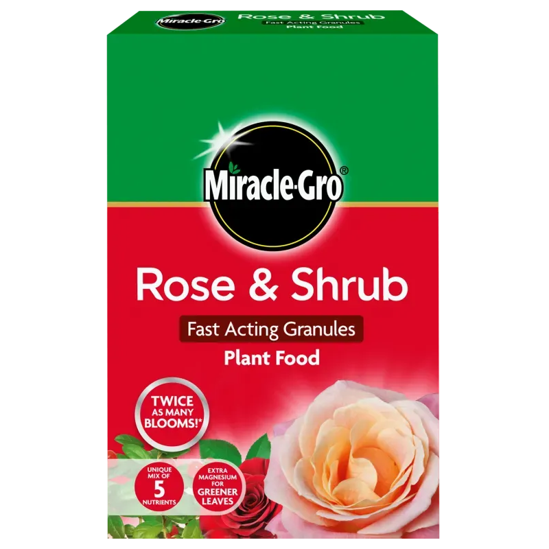 Miracle-Gro Rose & Shrub Food Granules 3kg - image 1