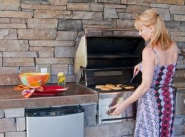 Cooking in the garden