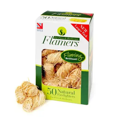 Flamers Natural Firelighters x 50