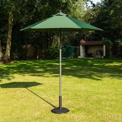 Glencrest Sturdi Plus Round Parasol 2m Green - image 1