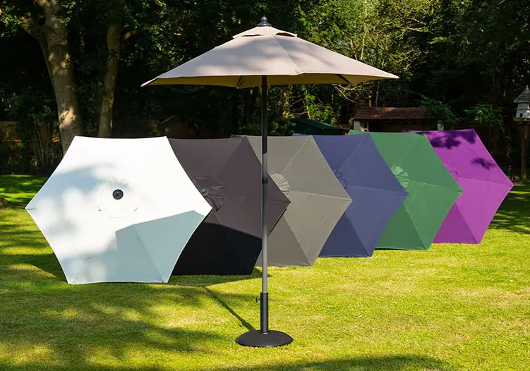 Glencrest Sturdi Plus Round Parasol 2m Green - image 2