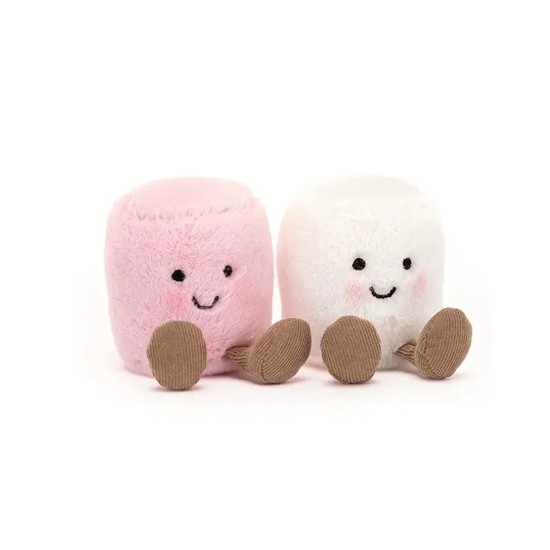 Jellycat Amuseables Pink and White Marshmallows - image 1