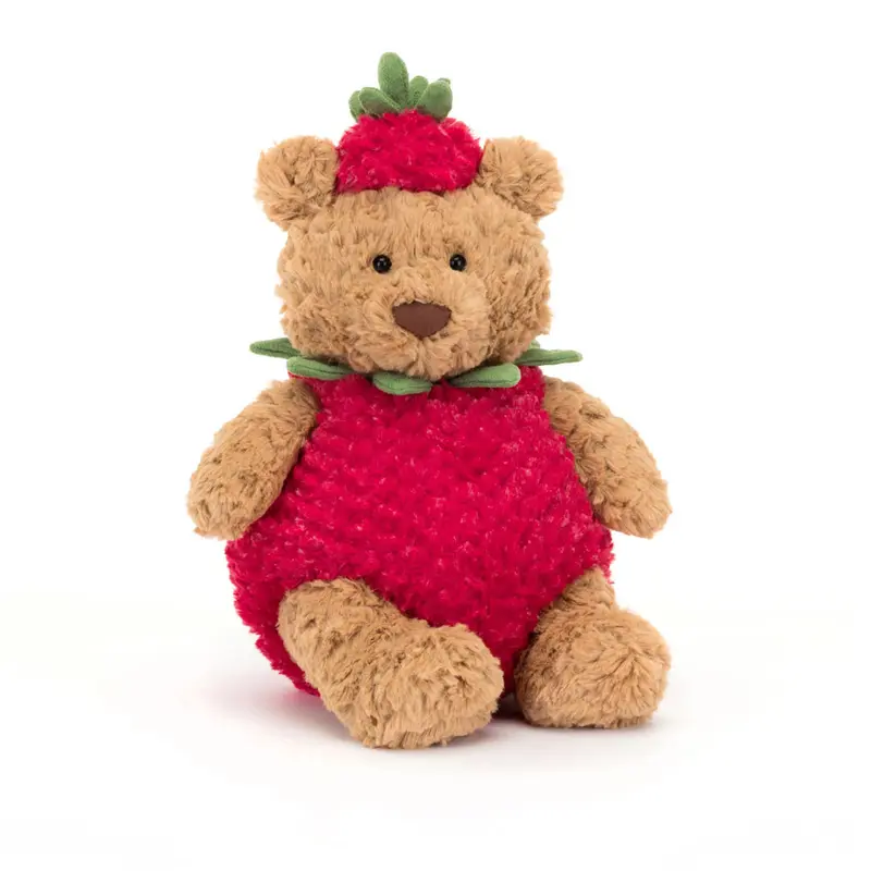 Jellycat Bartholomew Bear Strawberry - image 1