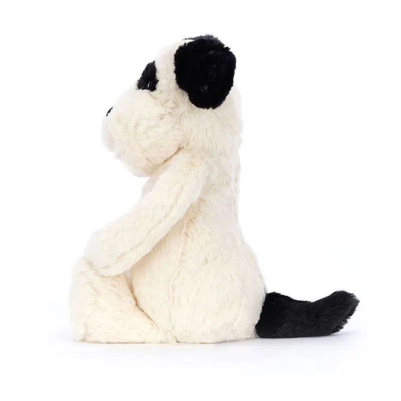 Jellycat Bashful Black & Cream Puppy Medium - image 2