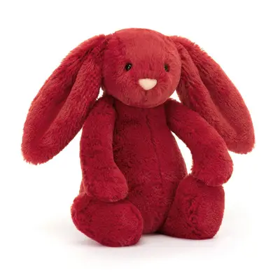 Jellycat Bashful Bunny Cranberry Small - image 1