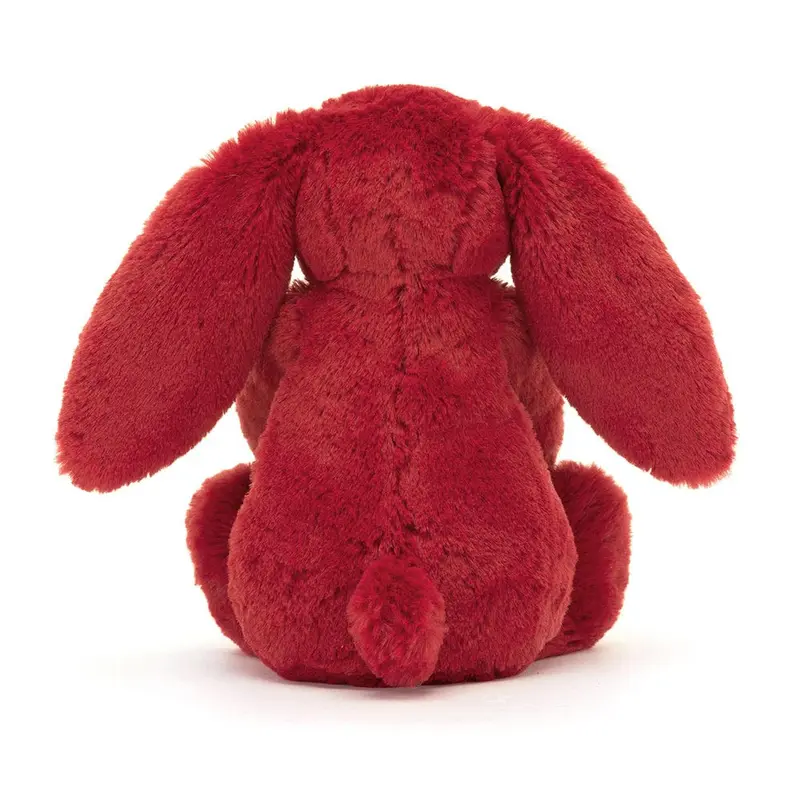 Jellycat Bashful Bunny Cranberry Small - image 3