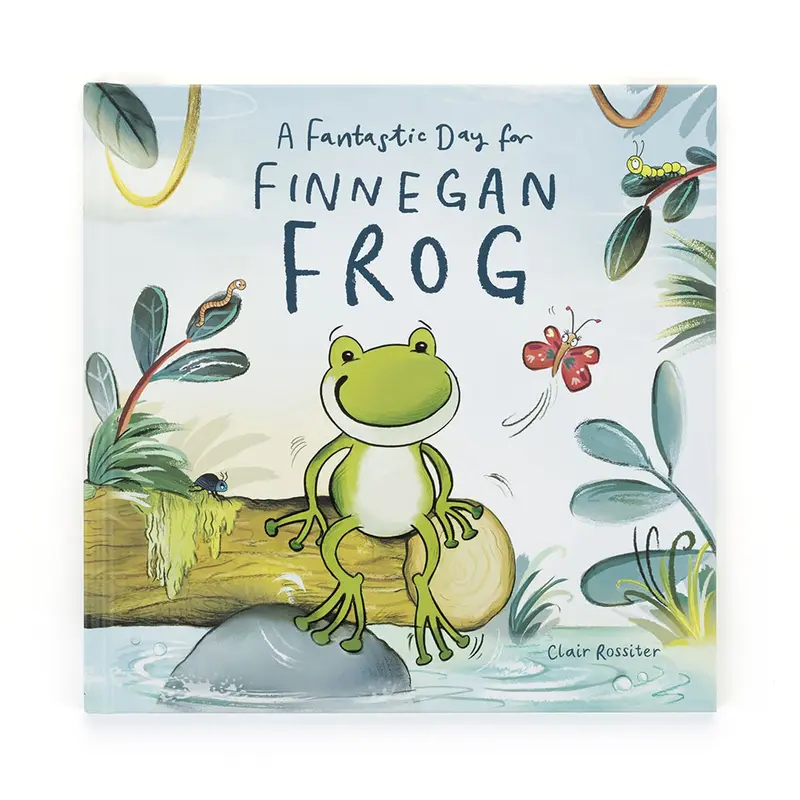 Jellycat Book A Fantastic Day for Finnegan Frog - image 1