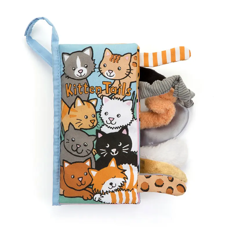 Jellycat Buggy Book Kitten Tails - image 1