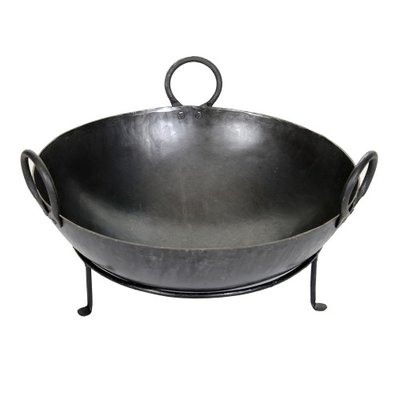 Kadai Cooking Bowl for 36cm with Chains & Stand - image 2