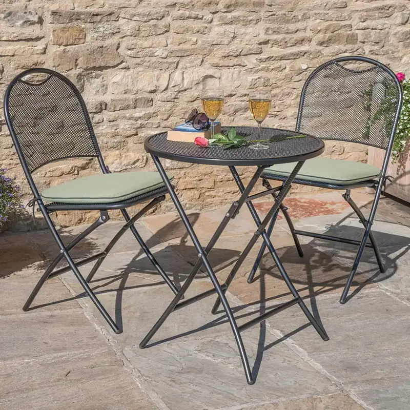 Kettler Cafe Roma Bistro Set Sage - image 2