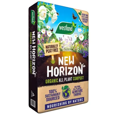 New Horizon Organic Peat Free Compost 40L