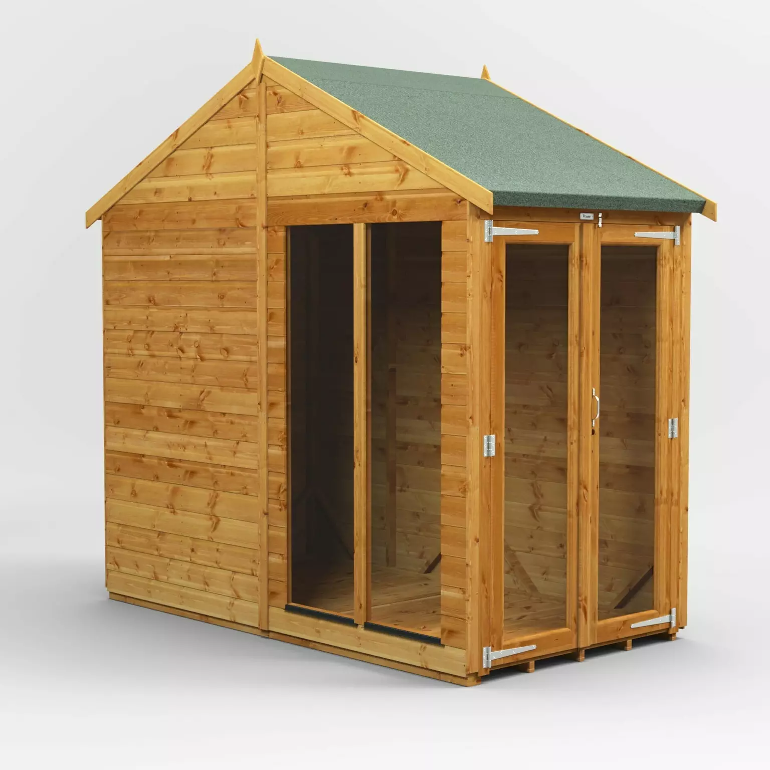 Power Apex Summerhouse 4x8 - Groves Nurseries & Garden Centre