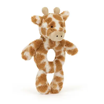 Jellycat Bashful Giraffe Ring Rattle - image 1