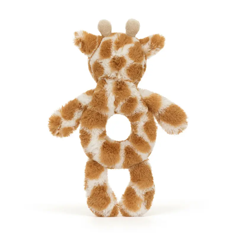 Jellycat Bashful Giraffe Ring Rattle - image 3