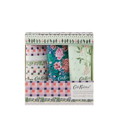 Heathcote & Ivory Roots & Raindrops Hand Cream Trio - image 1