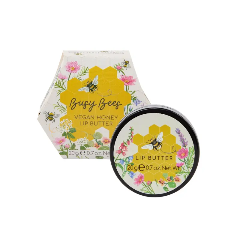 Heathcote & Ivory Busy Bees Vegan Honey Lip Butter 20g - image 1