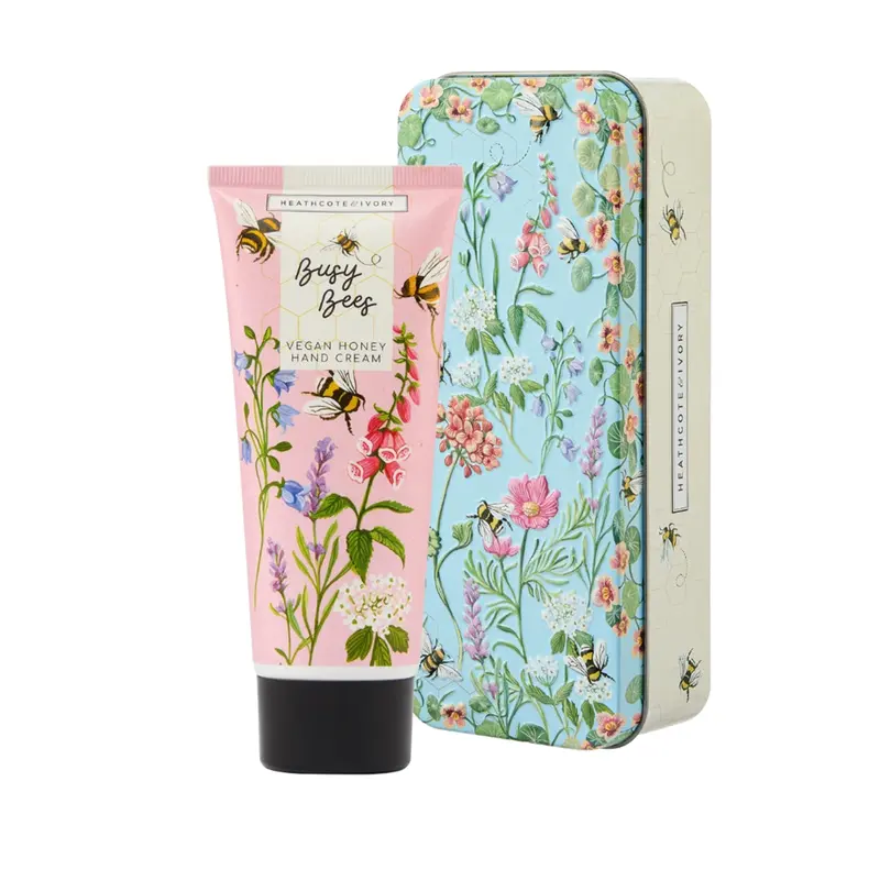 Heathcote & Ivory Busy Bees Hand Cream in Tin 100ml - image 1