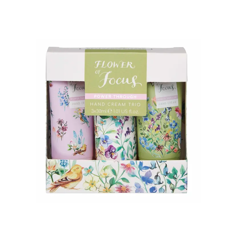 Heathcote & Ivory Flower Of Focus Hand Cream Trio - image 1