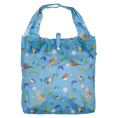 Eco Chic Reusable Shopper RSPB Birds Blue - image 1