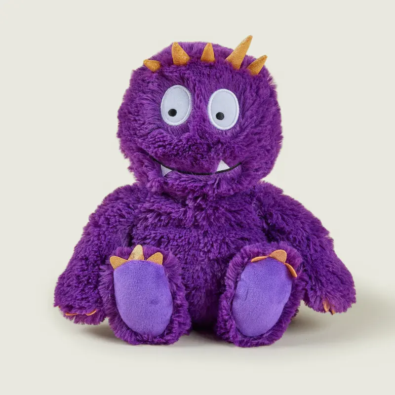 Warmies® Plush Bright Purple Monster Microwavable - image 1