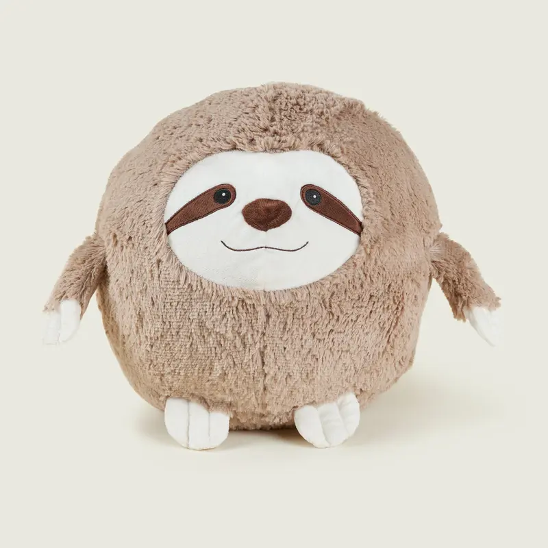 Warmies® Supersized Cushies Brown Sloth - image 1