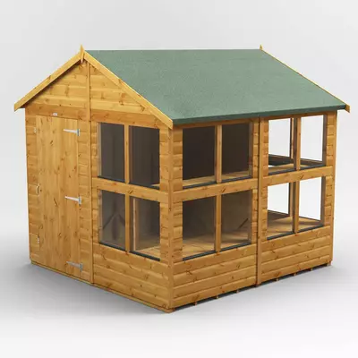 Power Apex Potting Shed 8x8