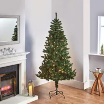 Premier Douglas Fir Warm White Pre Lit 4ft - image 2