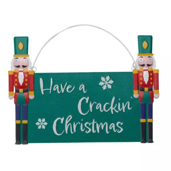 Smart Crackin' Christmas Sign - image 1