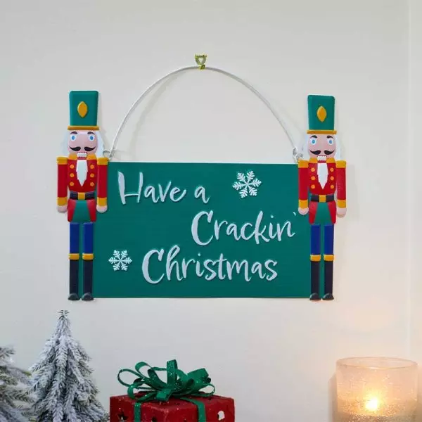 Smart Crackin' Christmas Sign - image 2