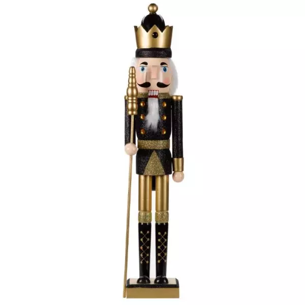 Smart Nutcracker Jumbo Black & Gold - image 1