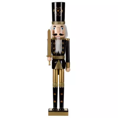 Smart Nutcracker Jumbo Black & Gold - image 2