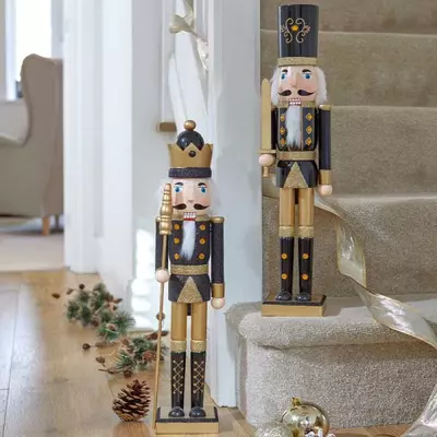 Smart Nutcracker Jumbo Black & Gold - image 3