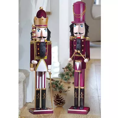 Smart Nutcracker Jumbo Burgundy - image 3