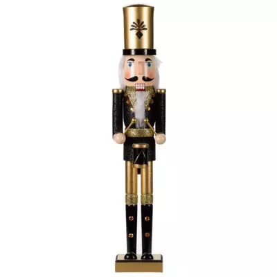 Smart Nutcracker XL Black & Gold - image 2