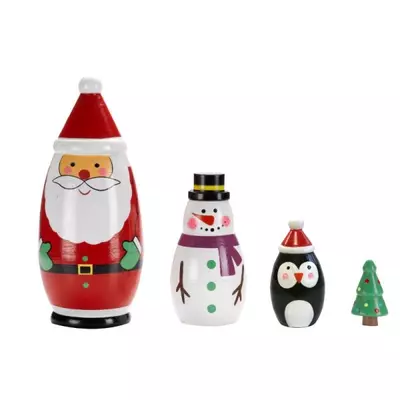 Smart Santa's Secret! 4 in 1 Festive Figurines - image 1