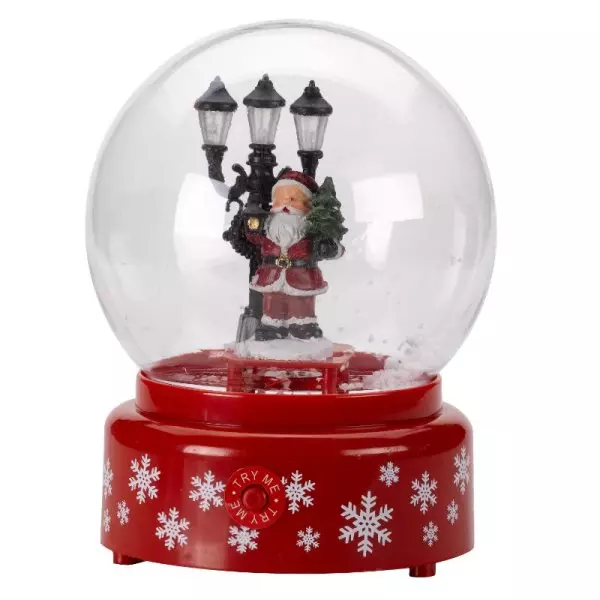 Smart SnowFall Santa Sphere - image 1