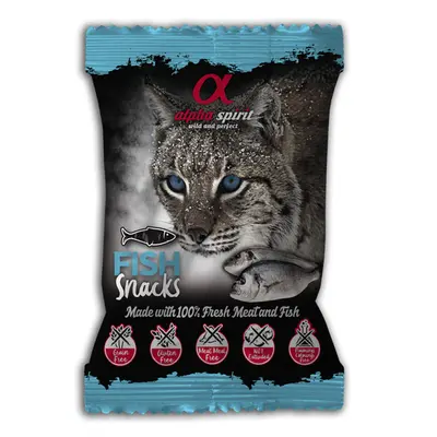 Alpha Spirit Cat Treats Fish 50g