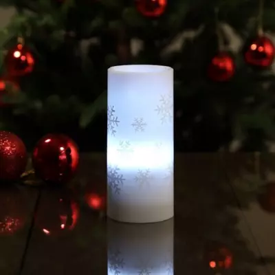 Noma Snowflake LED Candle Projector