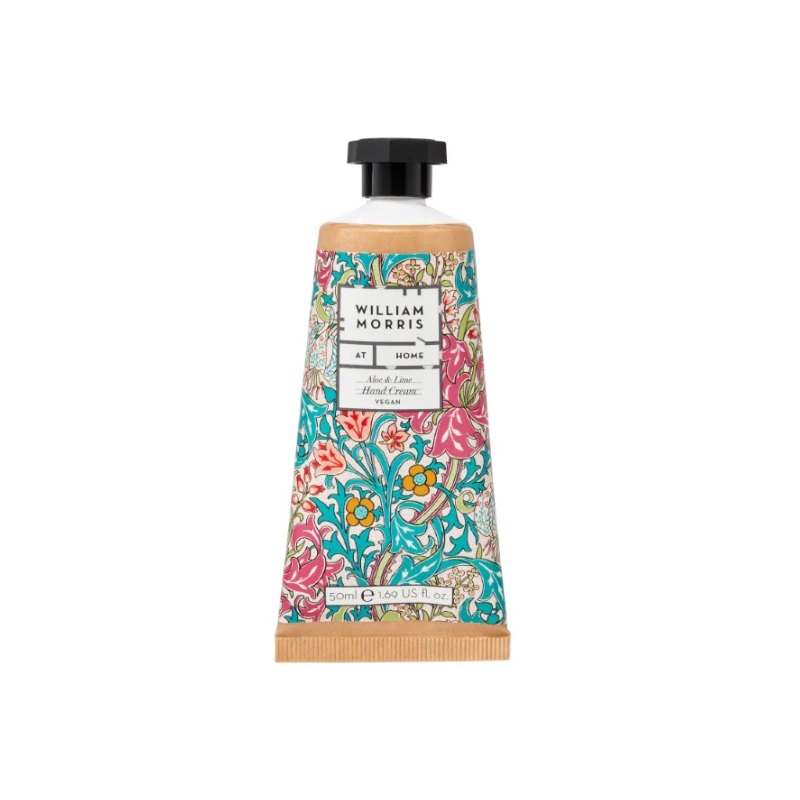 Heathcote & Ivory William Morris Aloe & Lime Hand Cream Golden Lily Light 50ml - image 1