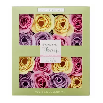 Heathcote & Ivory Flower Of Focus Soap Flowers 96g - image 1