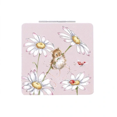 Wrendale Compact Mirror Mouse - Oops a Daisy - image 1