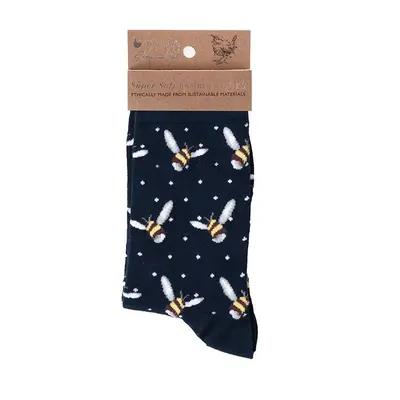 Wrendale Socks Bee - Busy Bee - image 1