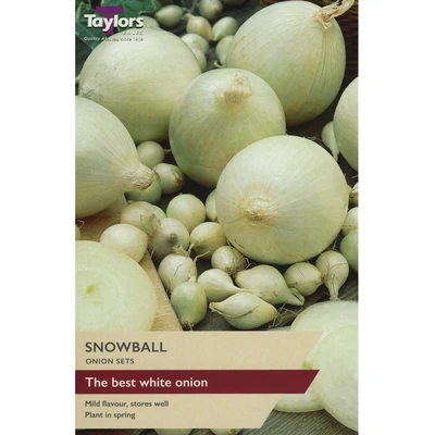 Taylors Onion Snowball Pre-Packed