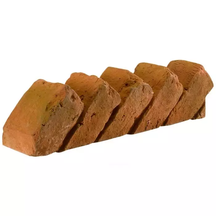 Westminster Sawtooth Brick Edging Aged Terracotta - image 1