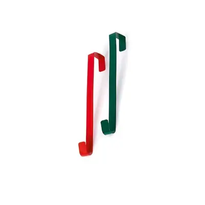 Wreath Hanger Red or Green 30cm